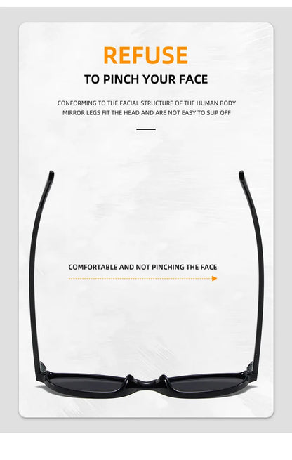 Retro Oval Frame Sunglasses — Trendy Small Frame Punk Cat Eye Sunshade Glasses, Personalized Fashion Sun Protection Eyewear
