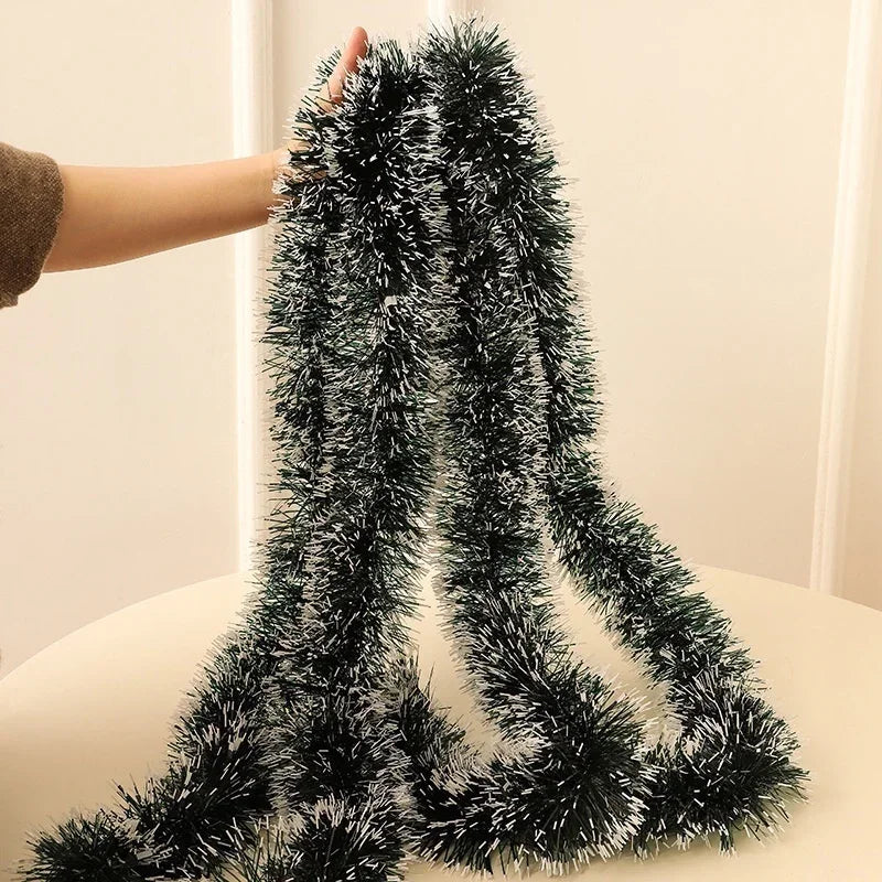 2M Christmas Ribbon Garland – Festive Tree, Party & Wedding Decoration