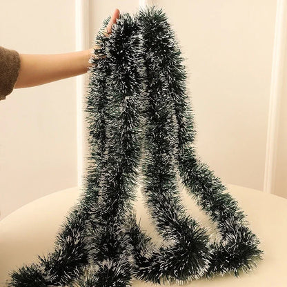 2M Christmas Ribbon Garland – Festive Tree, Party & Wedding Decoration