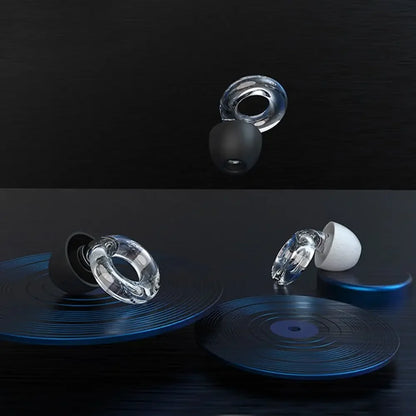 Silicone Earplugs — Noise Cancelling, Soundproof Ear Protection for Swimming & Sleep, Noise Reduction Loop Earplugs