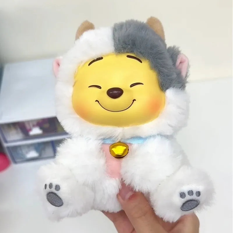 Disney Winnie the Pooh Vinyl Blind Box – Naughty Party Pooh Bear Mystery Pendant Toy, Cute Surprise Doll Gift