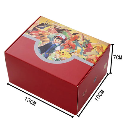 Pokemon Kids LED Watch — Pikachu Digital Anime Silicone Wristband with Puzzle Gift Box, Creative Birthday Gift