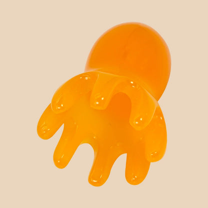 Cute Octopus Scalp Massage Comb - Resin Hair Care & Portable Head Massager