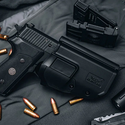 360° Rotating Tactical Holster - Universal Pistol Holder for Sig P320 SP2022 P226 Beretta PX4 Glock 17 19 23