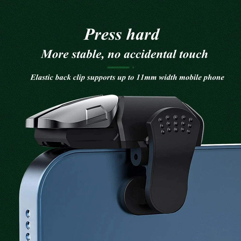 Mobile Gaming Trigger Controller – L1 R1 PUBG Gamepad Joystick for Android & iOS Phones, Shooting Game Accessories Controller Pad