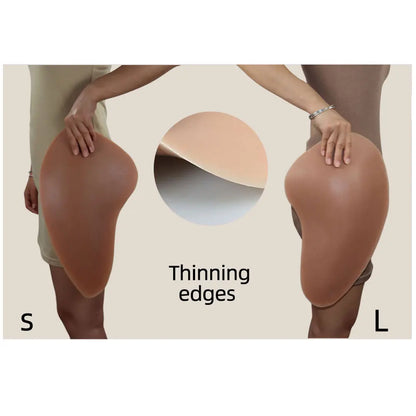 Women’s Silicone Hip & Butt Enhancer Pads – Soft Invisible Butt Lifting Inserts for Shapewear & Curvy Body Contouring