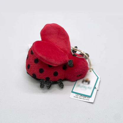 Cute Golf Ball Plush Keychain - Grape Jellyfish Hippo Elephant Bag Charm Mini Plush Toy Collection