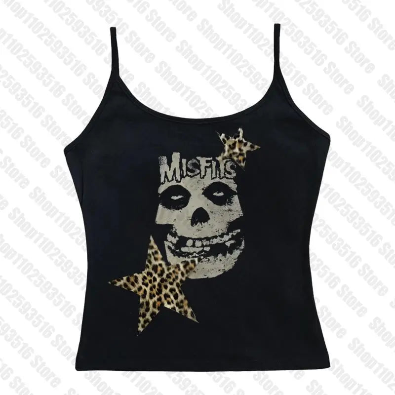 Women’s Gothic Mini Dress – Y2K Punk Emo Harajuku Black Graphic Party Dress Summer