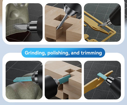 Awgem 40KHz Handheld Ultrasonic Cutter — DIY Electric Carving Tool for Plastic, Resin, 3D Printing & Textile Cutting