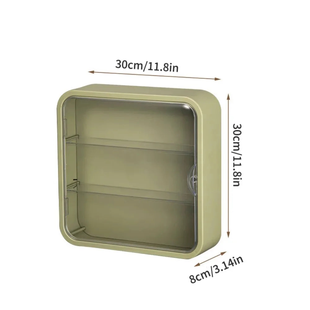 Wall-Mounted Acrylic Doll Storage Box – Dust-Proof Display Stand for Figures and Toys, Blind Box Organizer