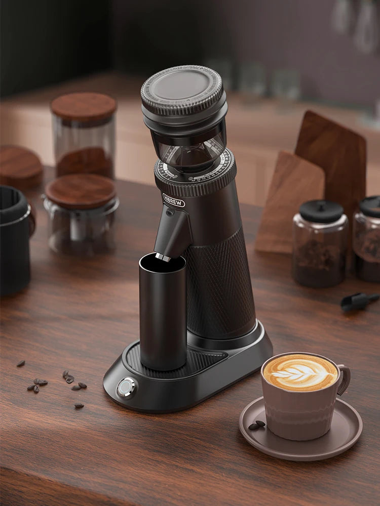 HiBREW G5 Conical Burr Electric Coffee Grinder: Compact Portable Mill for Espresso & Turkish Coffee - Kitchen Essential