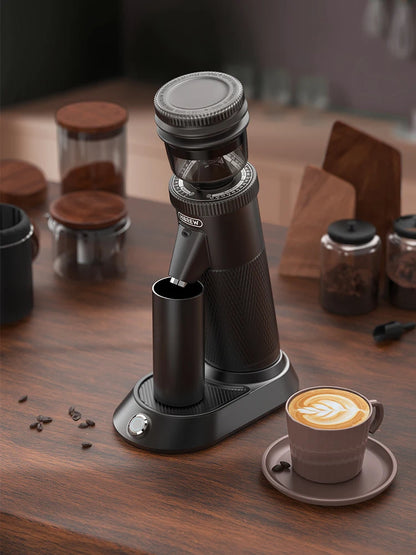 HiBREW G5 Conical Burr Electric Coffee Grinder: Compact Portable Mill for Espresso & Turkish Coffee - Kitchen Essential