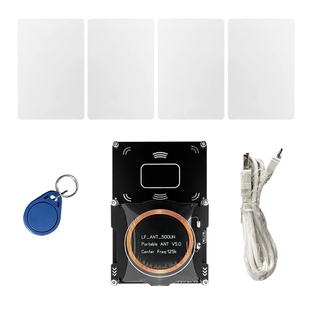 RFID Duplicator Proxmark3 — Smart Card Reader with 2 USB Kits, 512MB Memory, NFC Key & IC/ID Tag Cloner Writer
