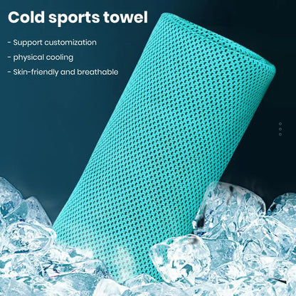 Instant Cooling Sports Towel – Quick-Dry Sweat-Absorbent Gym, Yoga & Workout Fitness Towel