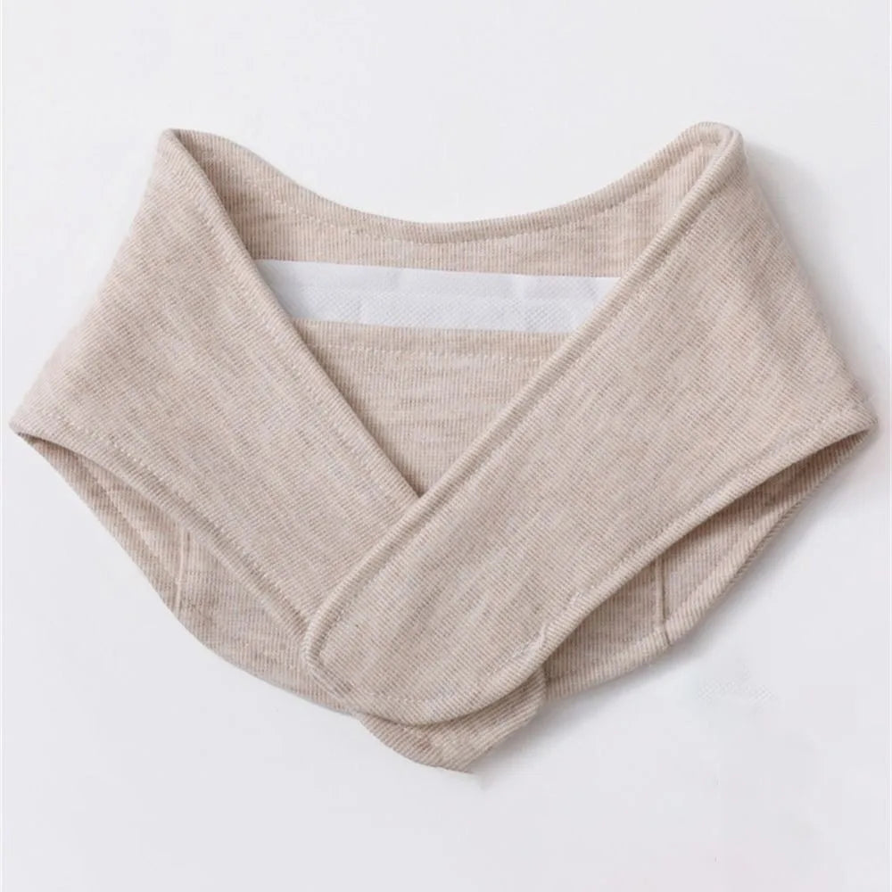 Soft Neck Warmer with Pocket - Solid Color Neck Protector for Autumn and Winter