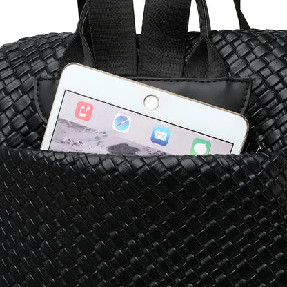 Luxury Women's Designer Backpack - High-Quality Leather, Large Capacity, Multifunctional Travel Mochila for Girls