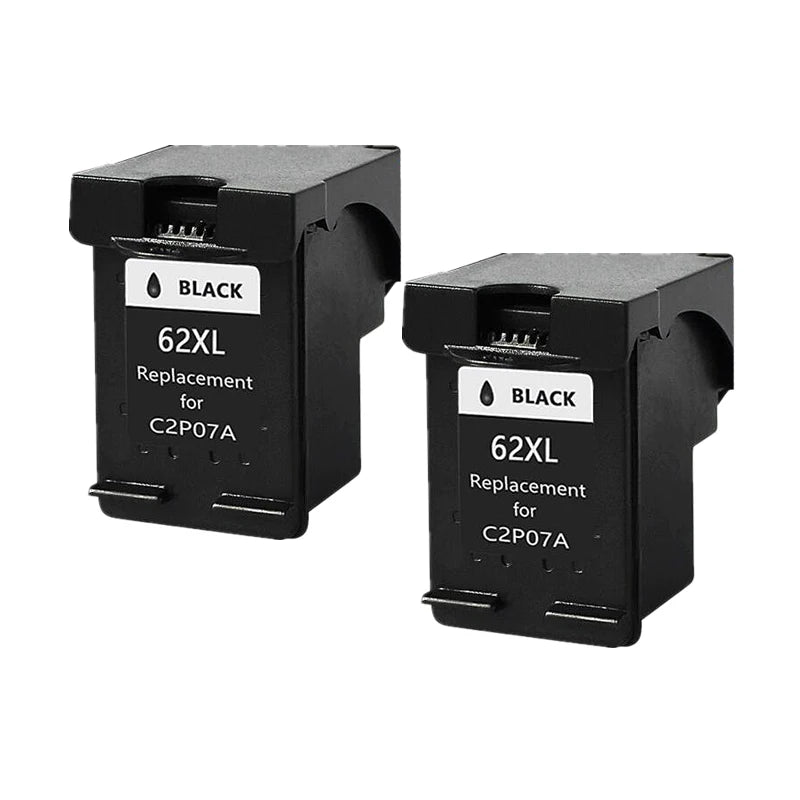 HP 62XL High Yield Ink Cartridge Compatible Replacement for HP Envy 5540 5640 7640 5646 5541 5740 5742 5745 200 250 Printer Ink Cartridge Kit