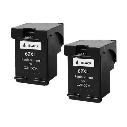62XL High Yield Ink Cartridge for HP 62XL Compatible for HP Envy 5540 5640 7640 5646 5541 5740 5742 5745 200 250 Printer Replacement Ink Cartridge