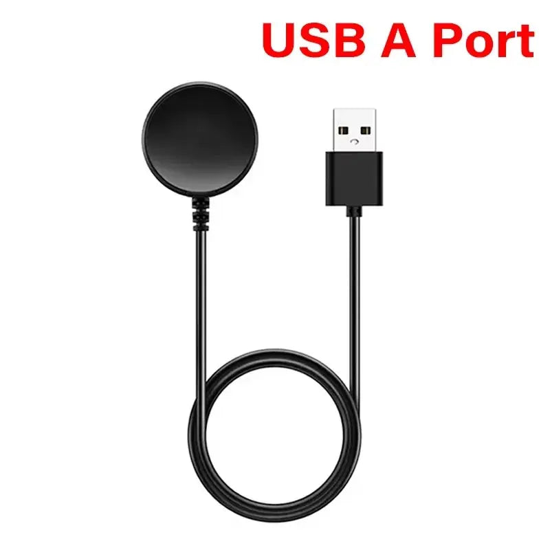 USB-C Samsung Galaxy Watch Charger - Replacement Charging Cable for Galaxy Watch 7, 6 Classic, 5 Pro, 5, 4 Classic, and 4