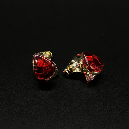 FENGRU QZX-A1 Custom Resin In-Ear Earphones - HiFi Sport Headphones with MMCX Interface, Cable Not Included