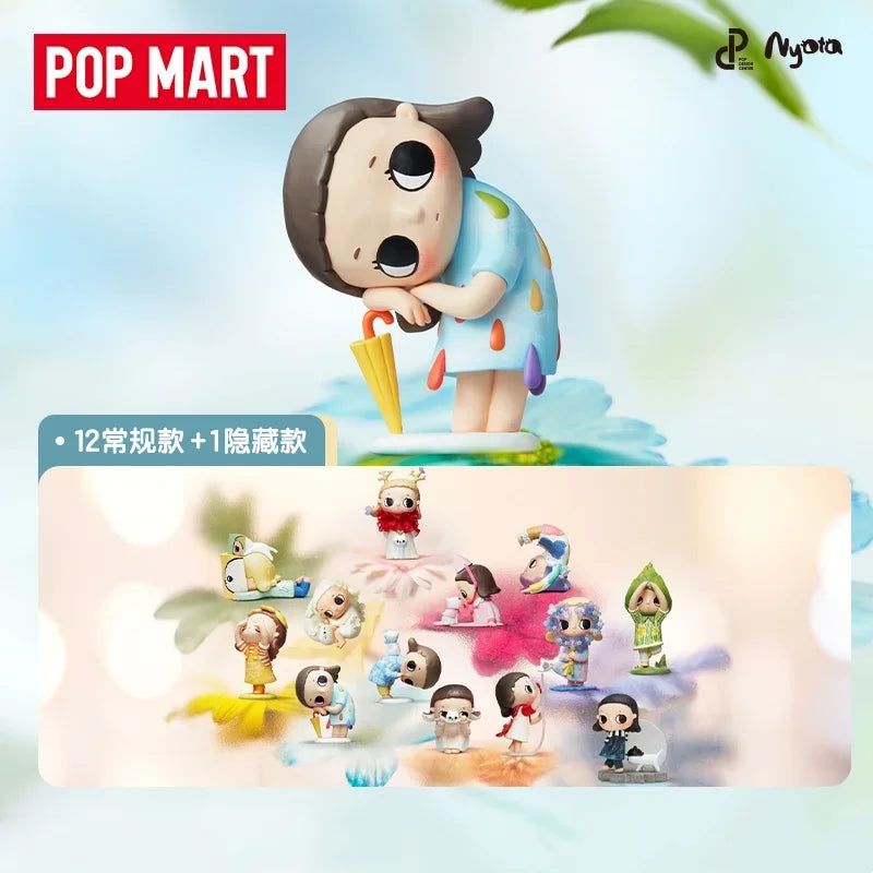 POP MART Nyota "I AM THE SEASONS" Blind Box – Kawaii Anime Action Figure Surprise Toy for Girls Gift