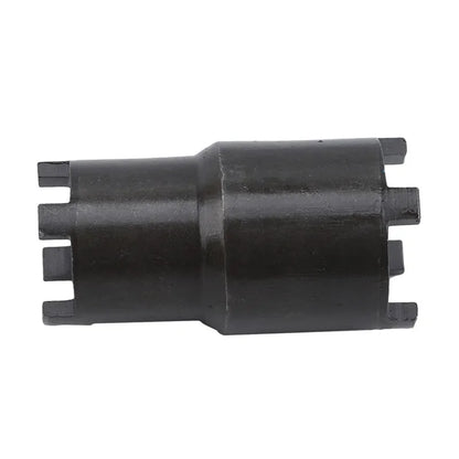 Motorcycle Nut Removal Tool – Black Double-Headed Clutch Lock Nut Wrench for Motorcycle Repair