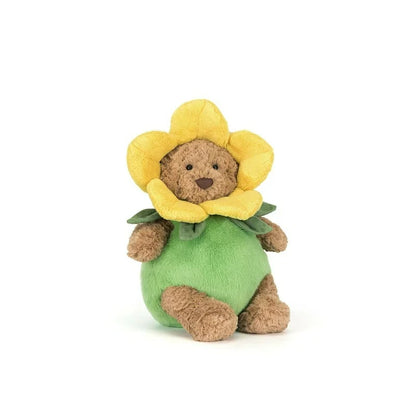 Cute Floral Bunny Plush Gift - Leopard Bunny Barcelona Bear Cake Bunny Bouquet Design Birthday Present Essential