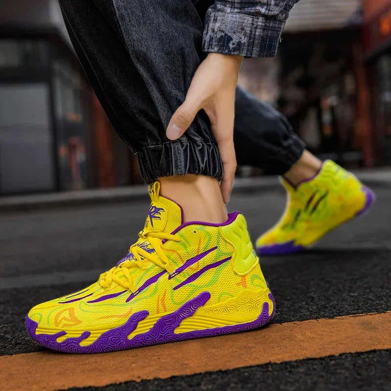Men's & Women's Basketball Shoes - Breathable Comfortable Training & Sports Sneakers