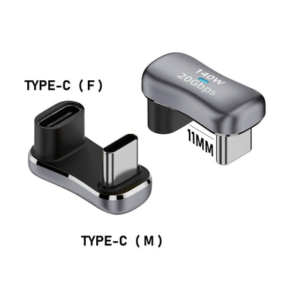 Steam Deck Type-C Adapter – USB-C Male to Type-C & USB Female Converter for Handheld Game Console