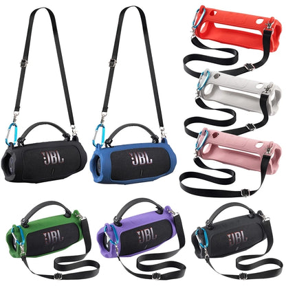 # JBL Charge 6 Silicone Speaker Case - Soft Protective Cover for Portable Waterproof Bluetooth Speaker