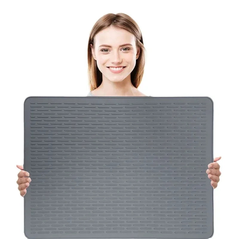 Large Silicone Stove Mat | Multifunctional Induction Stove Top Cover & Kitchen Drain Protector