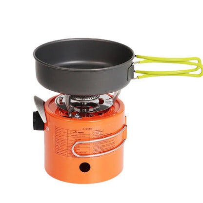 Portable 2000W Gas Heater & Stove – Outdoor Camping, Hiking, Tent & Ice Fishing Cooker with 1M Gas Pipe