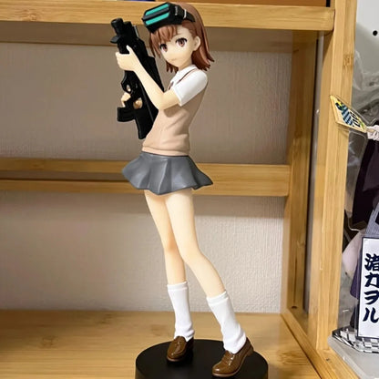 17cm Misaka Mikoto Anime Figure — A Certain Magical Index & Railgun PVC Action Toy, Cartoon Collectible Gift