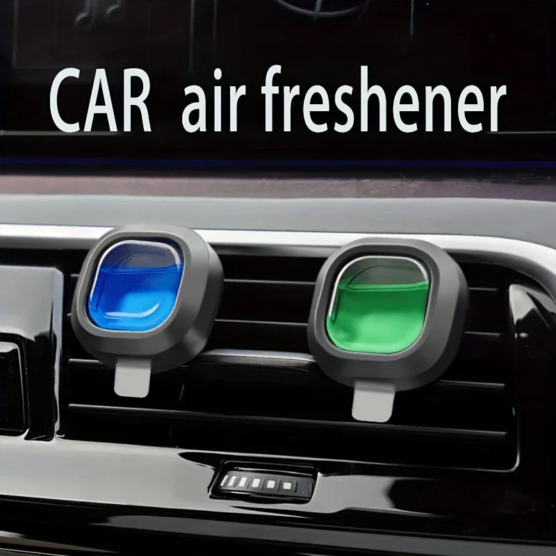 30-Day Car Air Freshener Vent Clip - Essential Oil Scented Odor Eliminator, Non-Toxic Fragrance, 0.14 oz Each