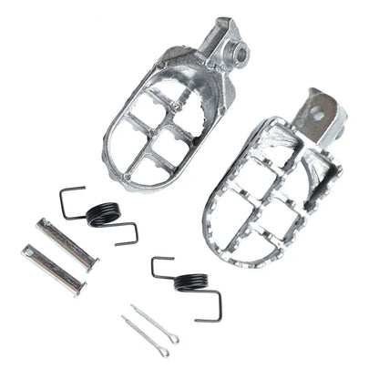 Motorcycle Foot Pegs - Replacement Footrests for Yamaha, Honda CRF/XR Models & Dirt Pit Bikes