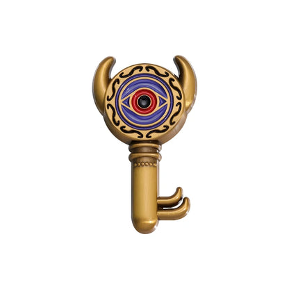 Retro Cartoon Dungeon Key Badge – Adventure Game Brooch Pin for Men & Women Party Accessories