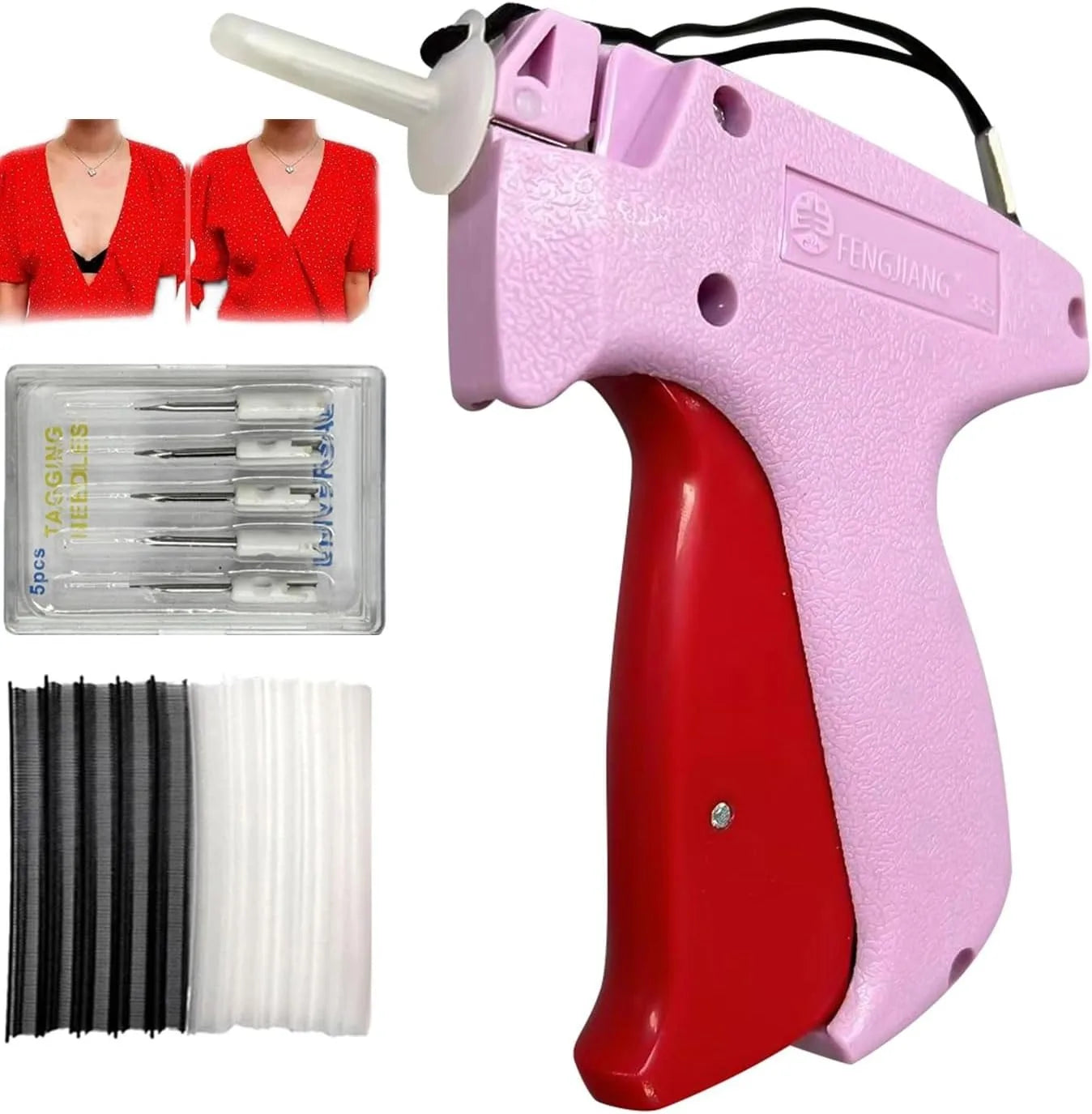 Clothing Fixer Micro Stitch Gun — Mini Fine Stitch Tagging Tool for Sewing, Quilting & Hemming