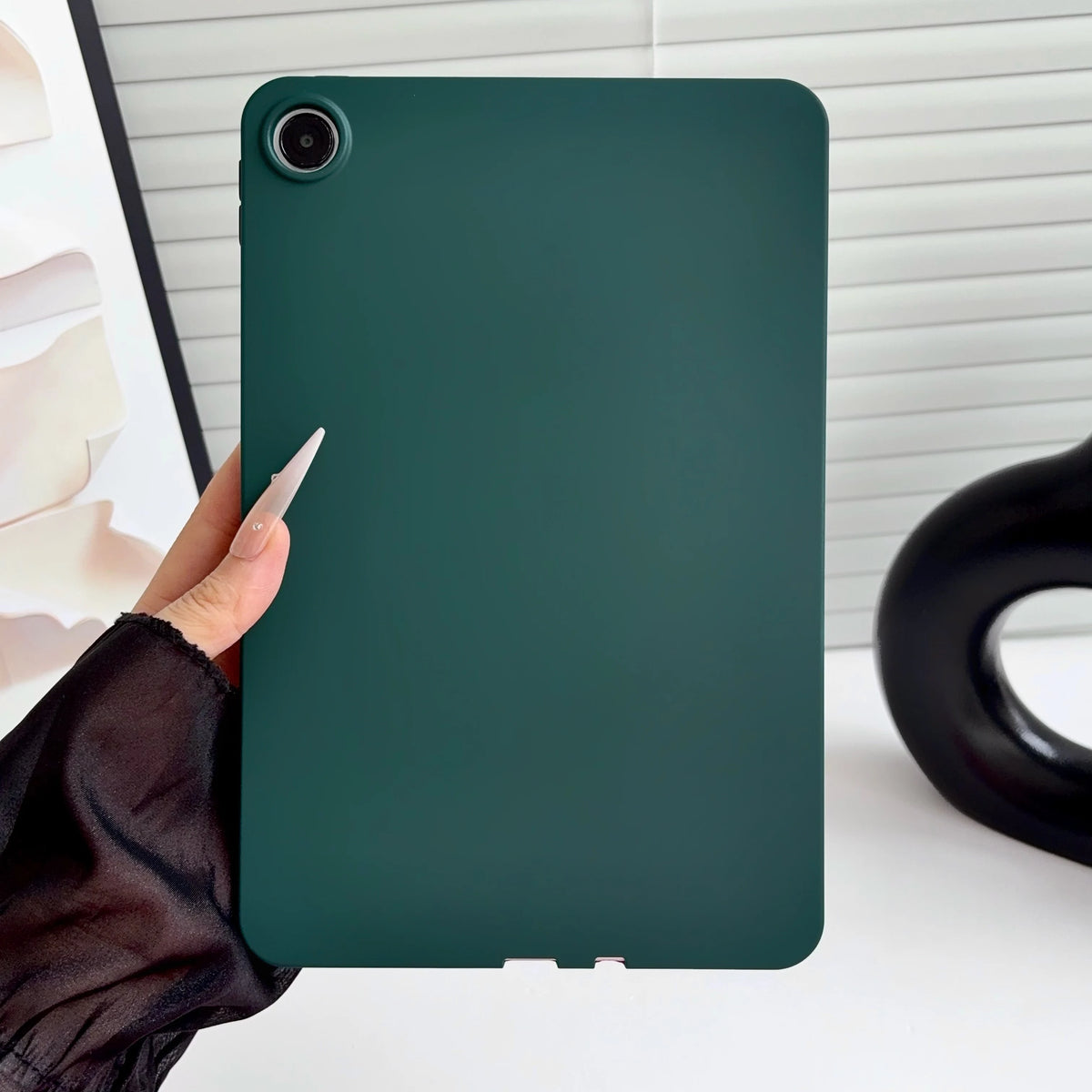 Soft Silicone iPad Case - Protective Cover for iPad 7th–12th Gen, Air, Pro 11, A16 and Mini Models