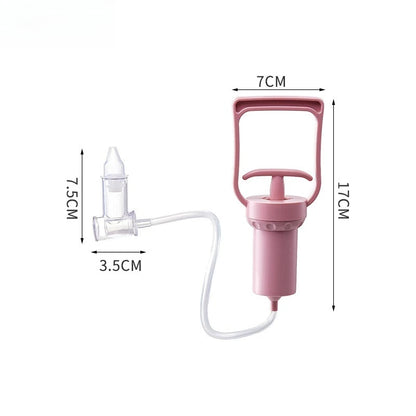 Baby Manual Nasal Aspirator - Hand Pump Nose Cleaner for Newborns, Toddlers, and Kids’ Nasal Care