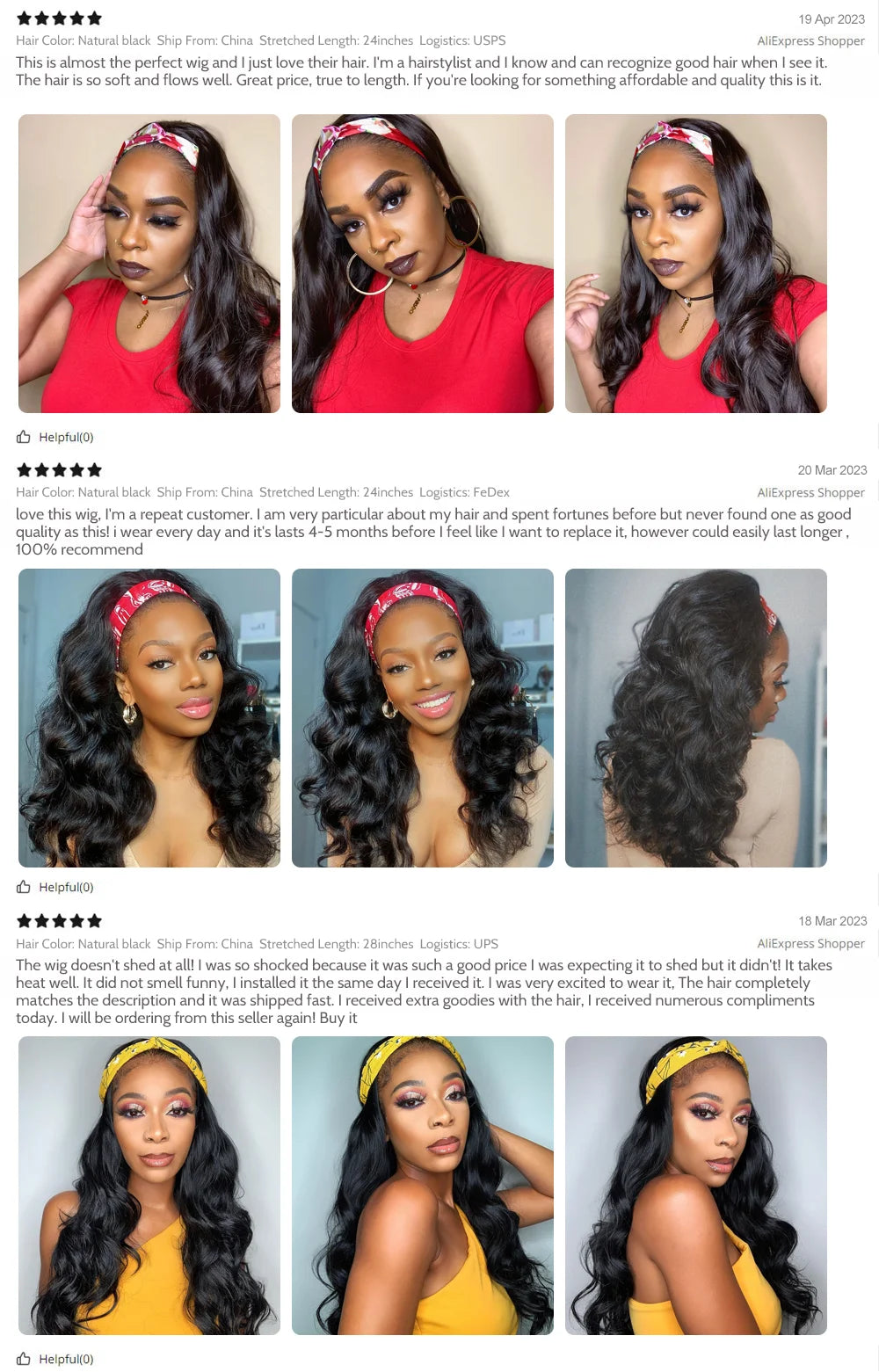 180% Density Body Wave Headband Wig — Brazilian Remy Human Hair, Ready-to-Wear