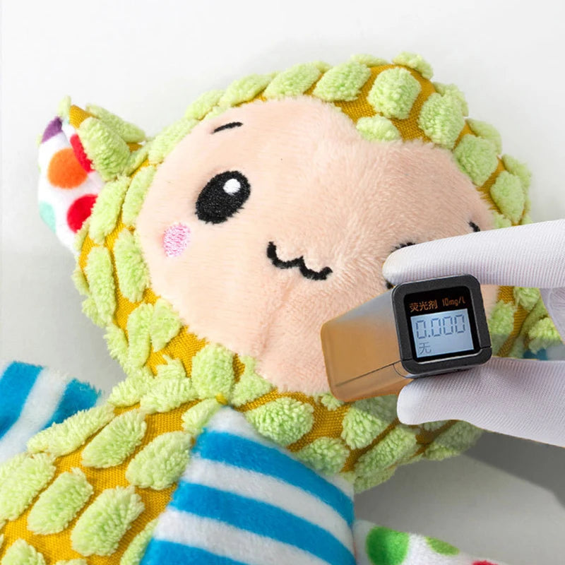 Pet Plush Puzzle Toy – Interactive Squeaky Chew Toy for Cats & Dogs, Bite-Resistant Teeth Cleaning Animal Toy, Pet Supplies