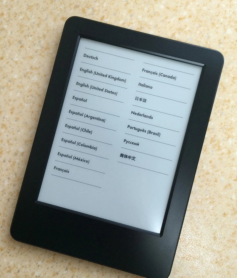 KPW2 Kindle Paperwhite 2 / Kindle 6th Gen with Backlight, Kindle 8th Gen without Backlight, E-Book Reader