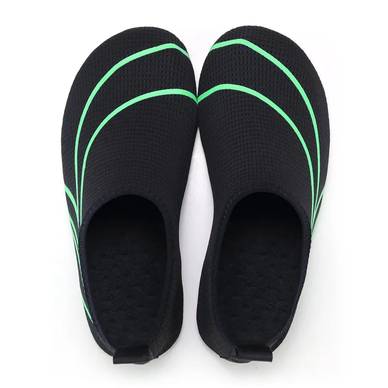 2024 Quick-Drying Aqua Shoes for Men & Women - Lightweight, Anti-Slip, Soft, Flexible Beach Sneakers for Summer