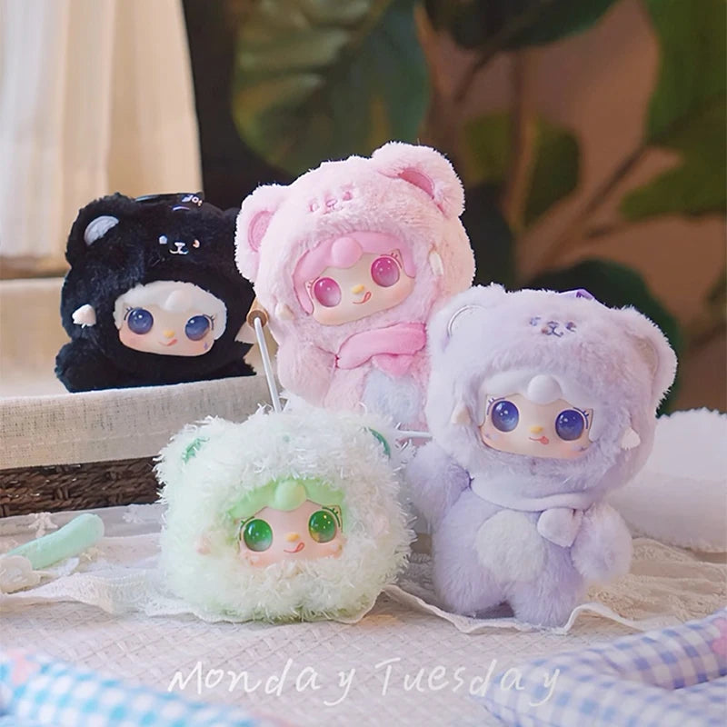 Yooki 4th Gen Blind Box – Take A Bit Small Bear Plush Toy Keychain Backpack Pendant Mystery Gift