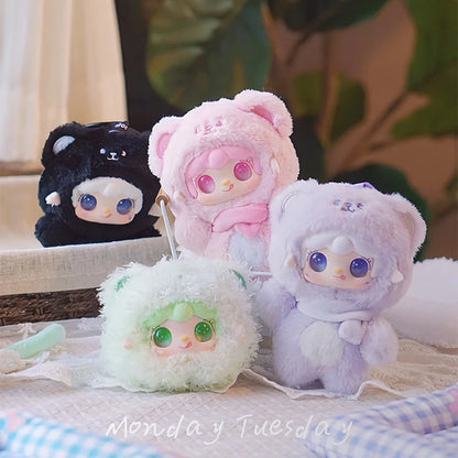 Yooki 4th Gen Blind Box – Take A Bit Small Bear Plush Toy Keychain Backpack Pendant Mystery Gift