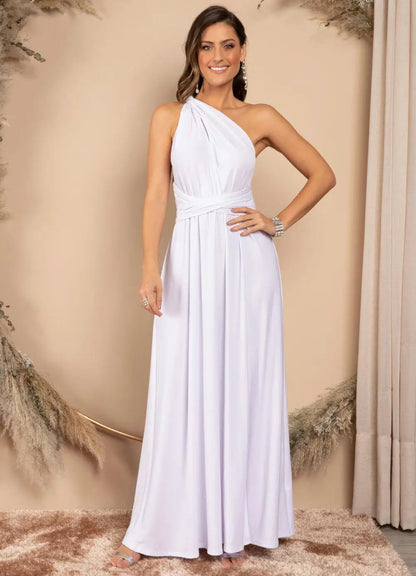 Women’s Summer Sexy V-Neck Maxi Dress – Multi-Wear Strappy Long Party Dress