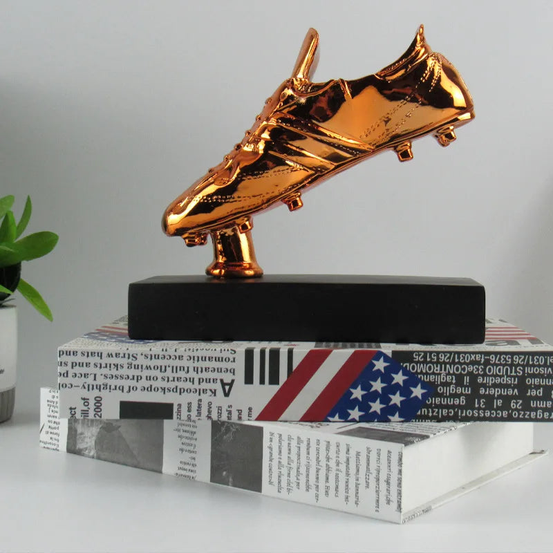 Golden Boot Trophy – Football World Cup Souvenir, Goalkeeper Award & Game Decoration Craft Ornament