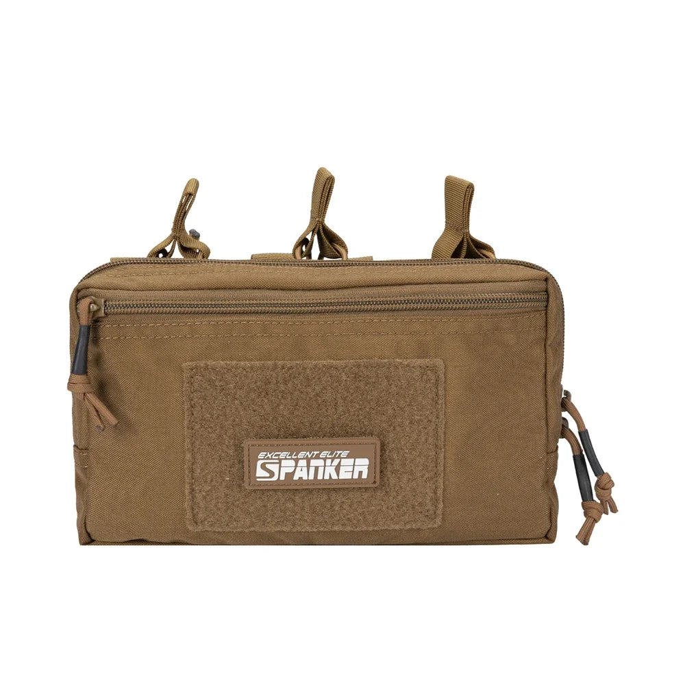 Tactical MOLLE Triple Magazine Pouch – Open-Top Universal Cartridge Holder & Accessories Bag