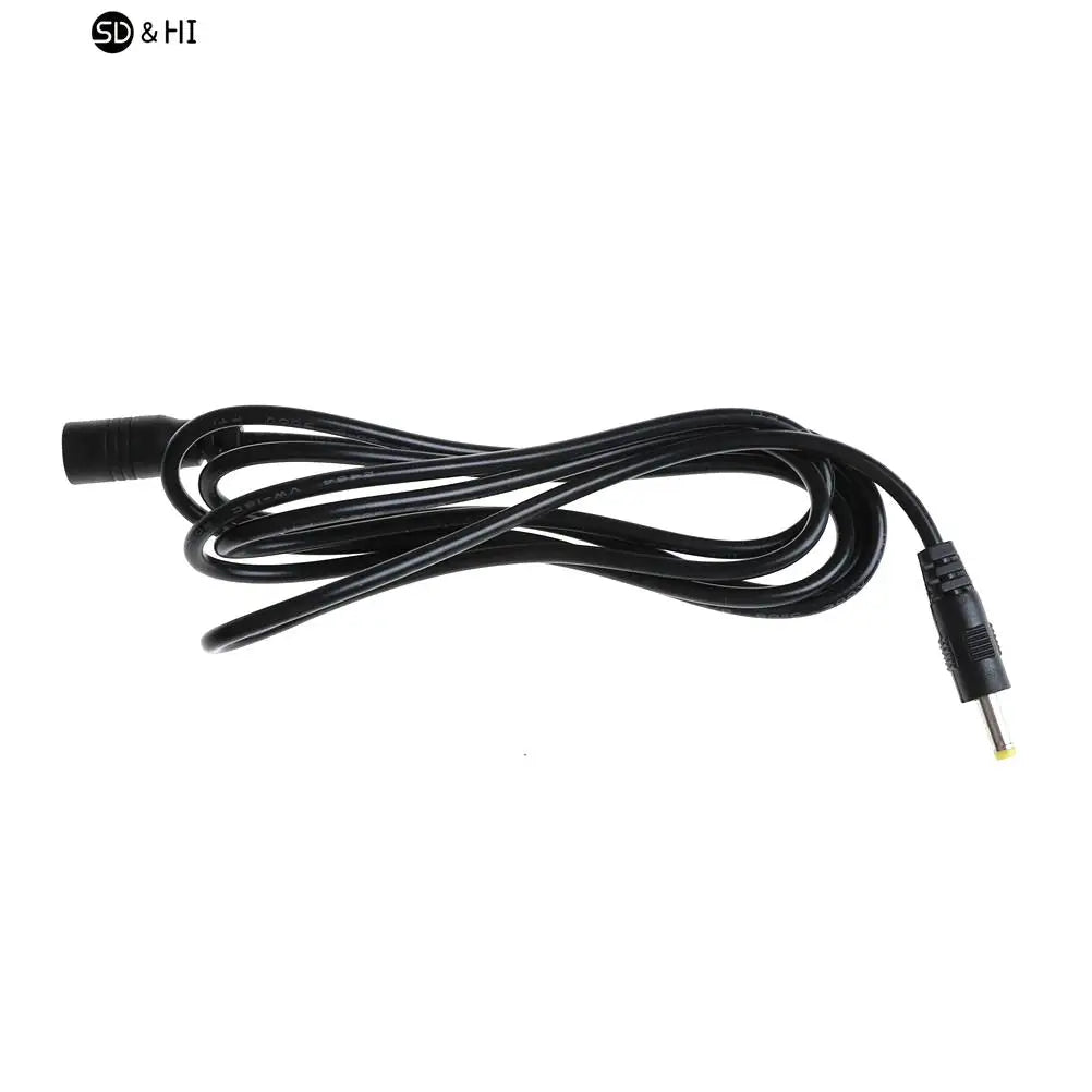 4mm x 1.7mm DC Power Extension Cable - 90cm Plug Lead for Compatible Devices and Power Connections