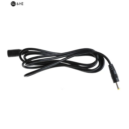 4mm x 1.7mm DC Power Extension Cable - 90cm Plug Lead for Compatible Devices and Power Connections